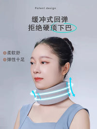 TAIHI Travel U-Shaped Neck Pillow for Airplane and Car, Latex Neck Support Cushion
