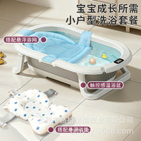 Foldable Pet Bathtub for Small Dogs, Portable Puppy Washing Tub
