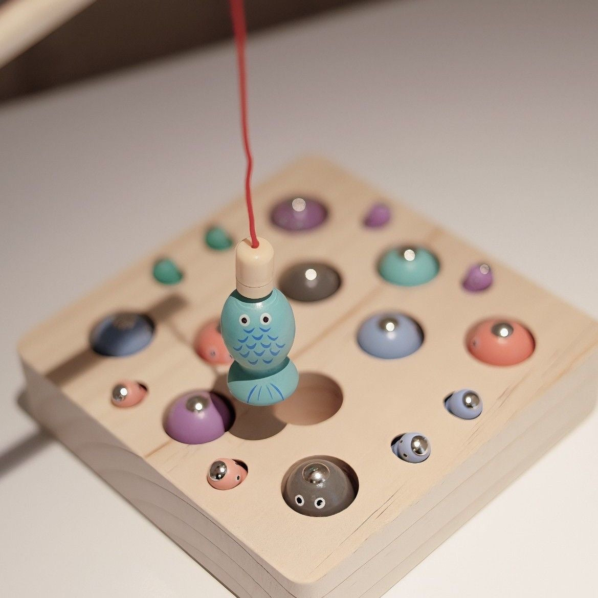 Toddler Magnetic Fishing & Bug Catching Montessori Toy for Early Education