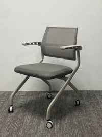 Folding Training Chair with Writing Tablet for Office and Conference Rooms