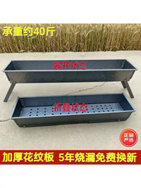 Portable Thickened Charcoal BBQ Grill for Outdoor Home Use
