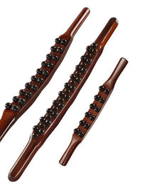 Full Body Muscle Roller Stick with 37 Beads for Back, Shoulder, Neck, and Gua Sha Massage