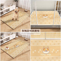 Cartoon Pet-Friendly Waterproof Non-Slip Easy-Clean Entrance Floor Mat