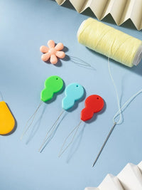 Automatic Needle Threader for Sewing Machines and Hand Sewing, Multi-functional Tool for Elderly
