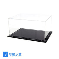 Acrylic Display Case for Collectibles, Action Figures, and Models - Dustproof Showcase Box