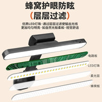 LED Vanity Mirror Light with Magnetic Mount, Rechargeable, Dimmable, for Makeup and Bathroom