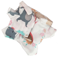 20cm Cotton Doll Clothes Summer Outfits Sling Dress Shirt Shorts Bag Set for Dolls