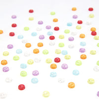 5mm Transparent Resin Pig Nose Buckle for BJD Doll Clothes and Crafts