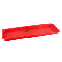 Rectangular Plastic Plant Pot Saucer Drip Tray for Indoor Outdoor Plants