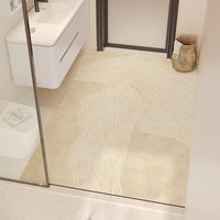 Minimalist Diatomaceous Earth Bath Mat Quick Dry Non-Slip Absorbent Floor Mat for Bathroom and Entryway