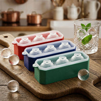 Sphere Ice Cube Tray for Coffee and Whiskey, Quick Freeze Ice Ball Mold, Easy Release Food-Grade Silicone Ice Maker