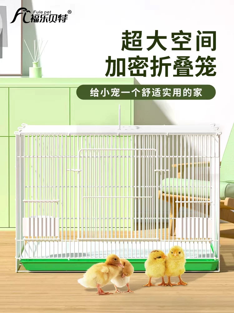 Small Pet Chicken Duck Quail Cage Indoor Outdoor Breeding Enclosure