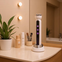 Portable EMS Microcurrent Facial Massager for Skin Rejuvenation