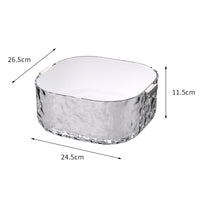 Luxury Ripple Double-Layer Drain Basket for Kitchen, Fruit Washing, Vegetable Strainer, Multi-functional Fruit Plate
