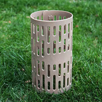 Upgraded Adjustable Interlocking Plastic Tree Trunk Protector Plant Guard for Garden