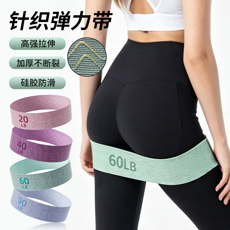 Resistance Loop Bands for Glute and Core Training, Yoga, Fitness, and Strength Workouts