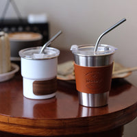 Single Layer 304 Stainless Steel Car Mug for Camping, Coffee, and Beer with Optional Logo