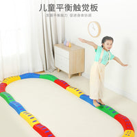 Kids Indoor Balance Beam Stepping Stones Set for Sensory Integration Training