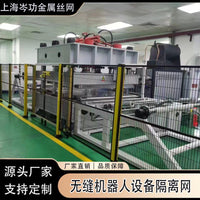 Industrial Safety Fence Panel for Workshop Isolation and Robot Equipment Protection
