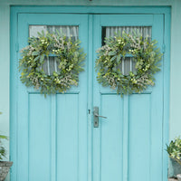 Artificial Berry Eucalyptus Garland Wreath for Holiday Decor