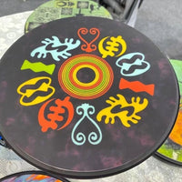 12-inch Djembe Practice Drum Pad, Simulation Djembe Mute Drum Pad, Hand Drum Pad, Portable Silent Drum Pad