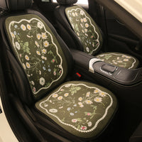 Plush Car Seat Cushion Winter Warm Thickened Non-slip Seat Cover