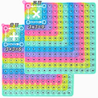 Multiplication Pop Fidget Toy Educational Math Learning Game