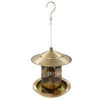 Hummingbird Feeder Outdoor Garden Yard Metal Craft Butterfly Dragonfly Bird Feeder