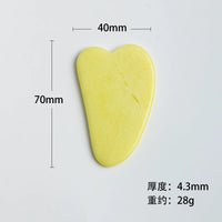 Natural Jade Roller and Gua Sha Board Facial Massager Gift Set