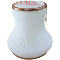 European Crystal Glass Lampshade for E14/E27 Screw Base, Universal Replacement for Wall and Table Lamps