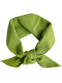 Women's Cashmere Blend Triangle Scarf, Soft Warm Neck Warmer for Autumn/Winter
