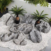 Outdoor Garden Artificial Rock Ornament Vintage Landscape Decor for Villas and Patios
