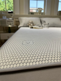 Jacquard Bear Ice Bean Cooling Mat 3-Piece Set for Summer