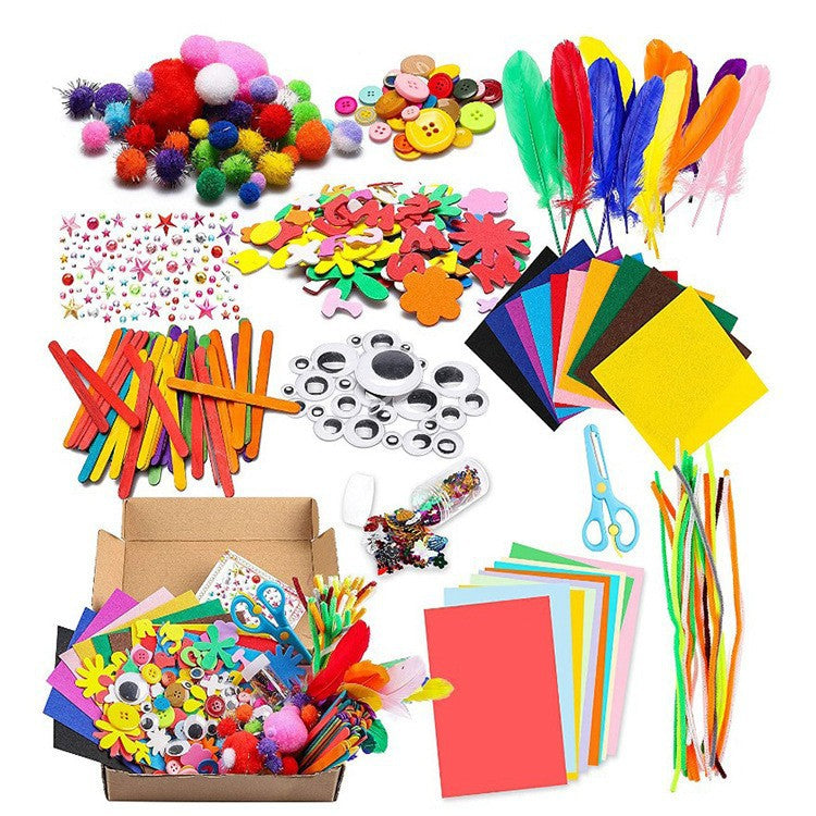 Early Education DIY Craft Kit for Kids, Creative Handmade Educational Toy Set