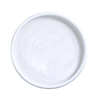 Ceramic Plant Pot Saucer Round Large White Black Matte Grey Water Catch Tray Base