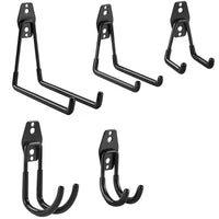 Heavy-Duty Steel Storage Hooks for Garage, Garden, and Warehouse Organization
