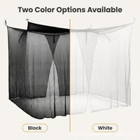 Outdoor Patio Mosquito Net Tent, Large Pop-Up Canopy for Camping, Picnics, Sunshade, and Insect Protection