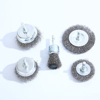 Drill Wire Brush Set for Rust Removal and Polishing