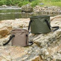 Portable Folding Water Bucket for Outdoor Camping Fishing Car Storage