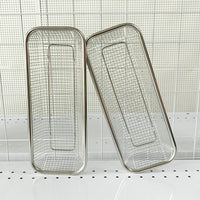 Stainless Steel Chopstick Holder with Drainage, Kitchen Utensil Storage Basket for Dishwasher and Sterilizer