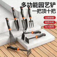 German-Style Garden Hand Tool Set for Planting, Digging, and Loosening Soil