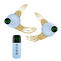 EMS Microcurrent Eye Massager for Dark Circles, Eye Bags, and Wrinkles
