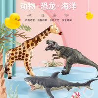 Soft Rubber Marine Animal Figures - Orca, Sea Turtle, Humpback Whale, Octopus