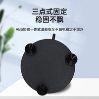 Aquarium Air Stone Bubble Light with Oxygen Pump Accessories