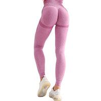 Seamless Polka Dot Peach Butt Yoga Pants for Women, Plus Size Slimming Workout Leggings