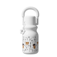 316 Stainless Steel Insulated Tumbler with Straw, Large Capacity Tea Water Separation Bottle for Students
