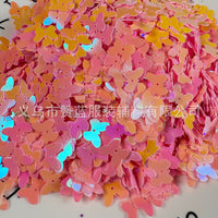 10mm Mixed Color Butterfly Sequins for DIY Crafts, Apparel, Bag Decoration, and Slime Filling