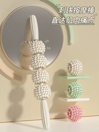 Muscle Roller Stick for Deep Tissue Massage - Myofascial Release Tool for Legs, Back, and Body