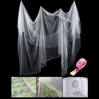 Garden Insect Netting for Plants and Vegetables - Outdoor Pest and Bird Protection Mesh