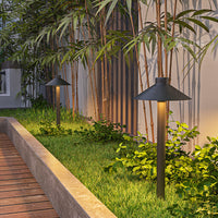 Outdoor Mushroom/Pipe Garden Lawn Lights - Warm White LED Landscape Decorative Lamps for Yard, Villa, Pathway
